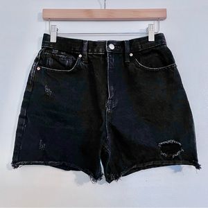 Old Navy Black Denim jean Shorts